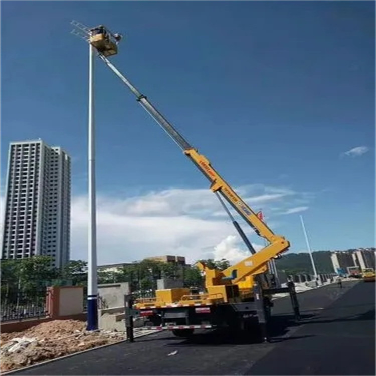 南皮县维修路灯的曲臂升降车出租